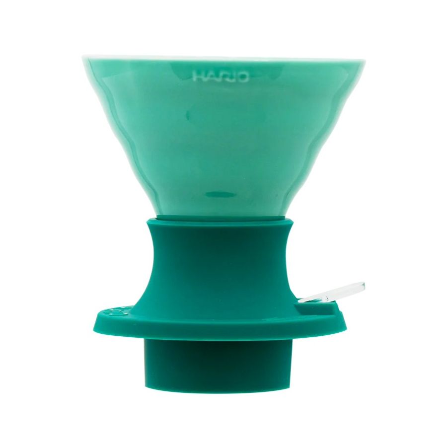 Hario V60 Immersion Dripper Switch Ceramic størrelse 02 + filterpapir, turkis