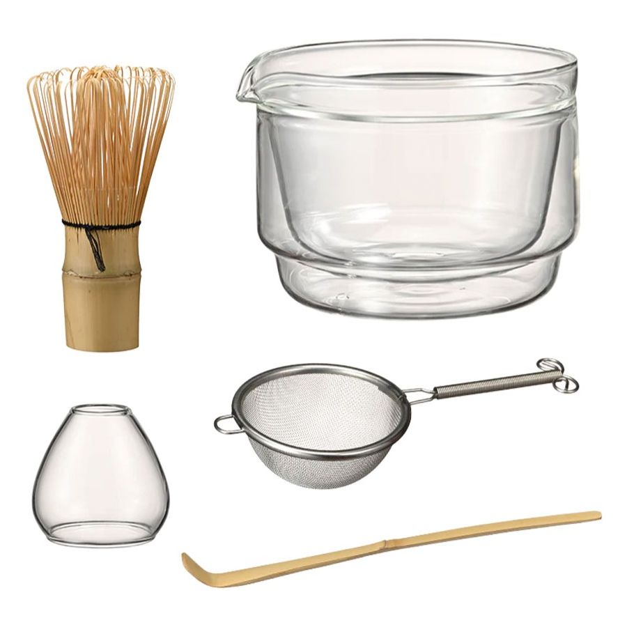 Hario Matcha Collection Set, Clear