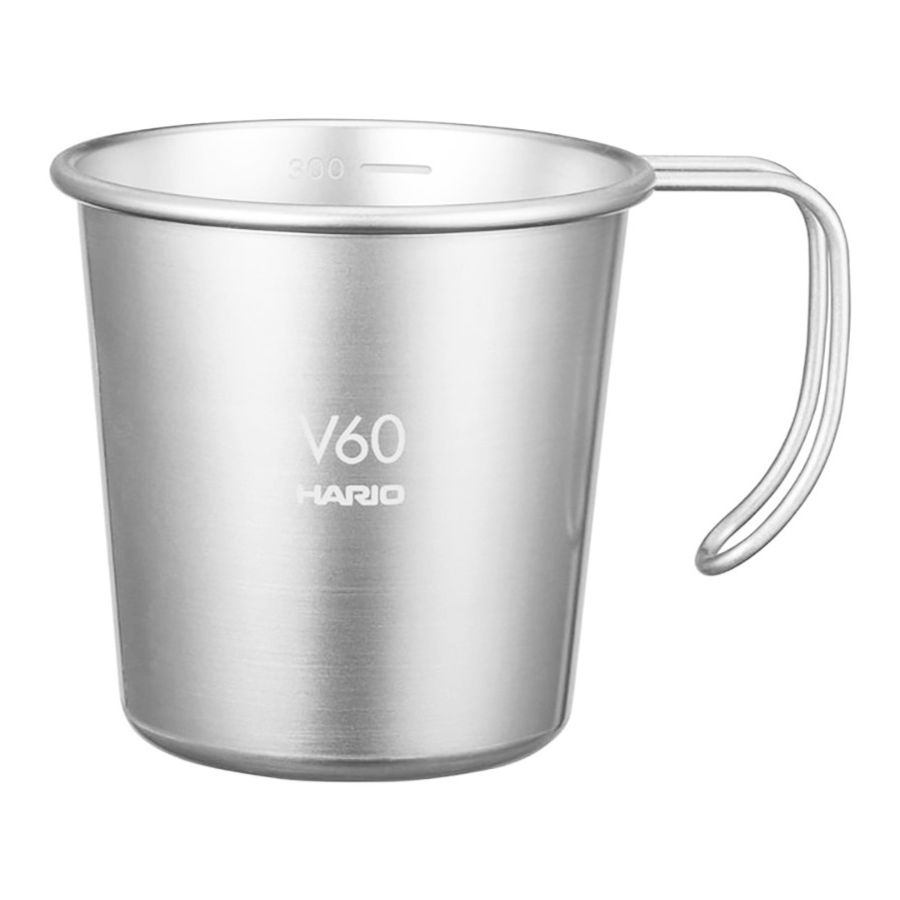 Hario V60 Outdoor stabelbar stålkop 320 ml