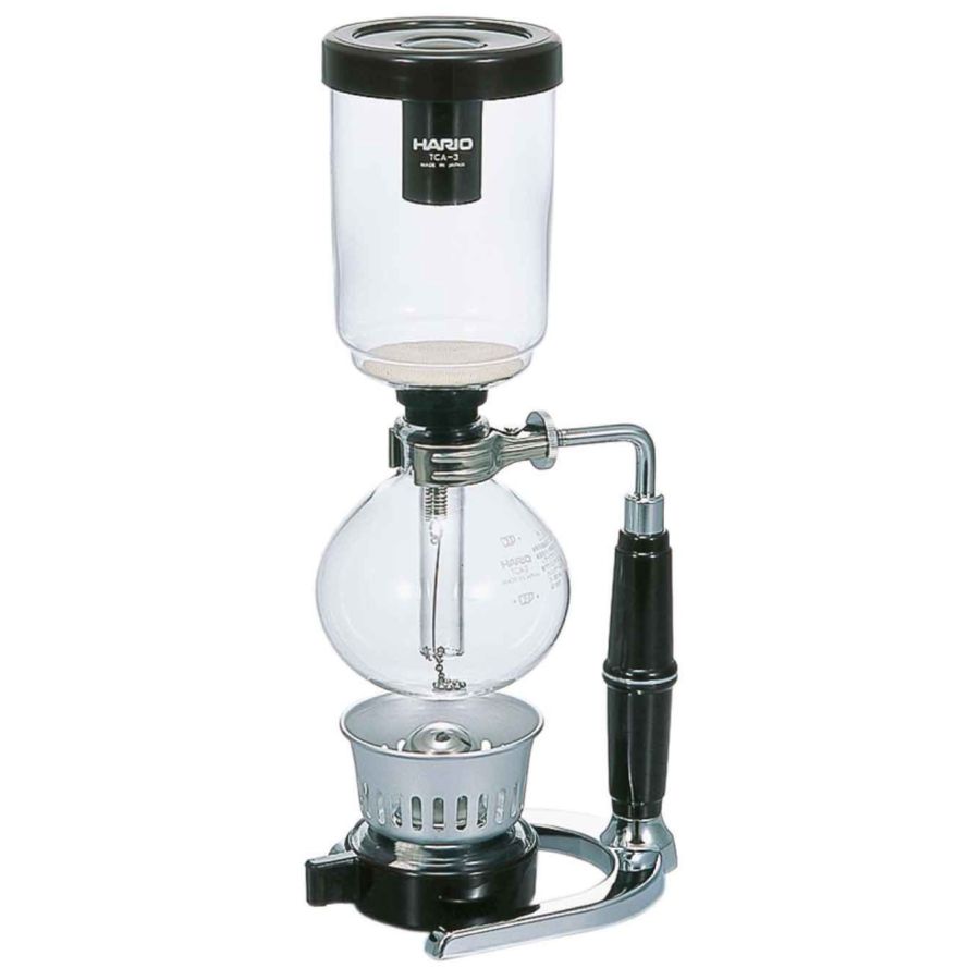 Hario Technica TCA-3 Syphon Vacuum Coffee Maker 3 Cups, 360 ml