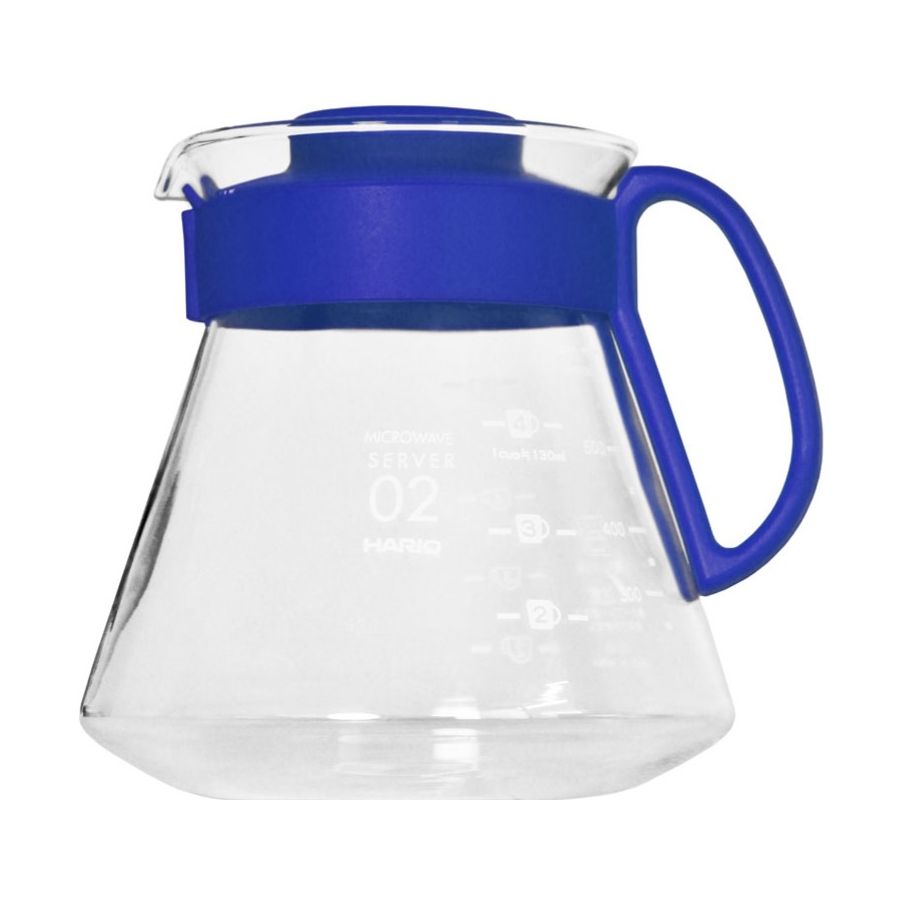 Hario V60 Range Server Candy Edition Size 02, 600 ml Ocean Blue