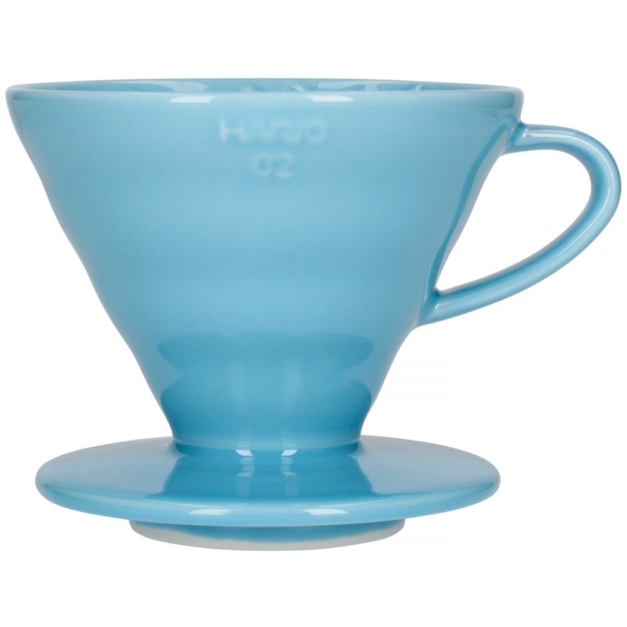 Hario V60 Dripper størrelse 02 filterholder i keramik, blå