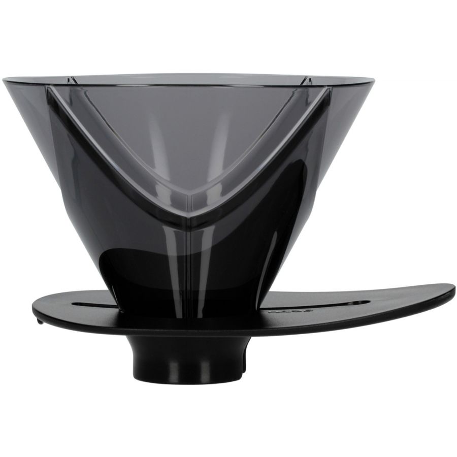 Hario V60 One Pour Dripper Mugen størrelse 02 filterholder, sort plast