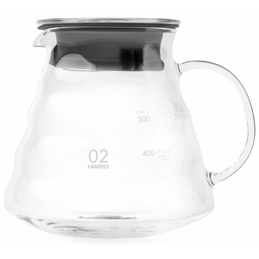 Hario V60 Glass Server kaffekande størrelse 02, 600 ml