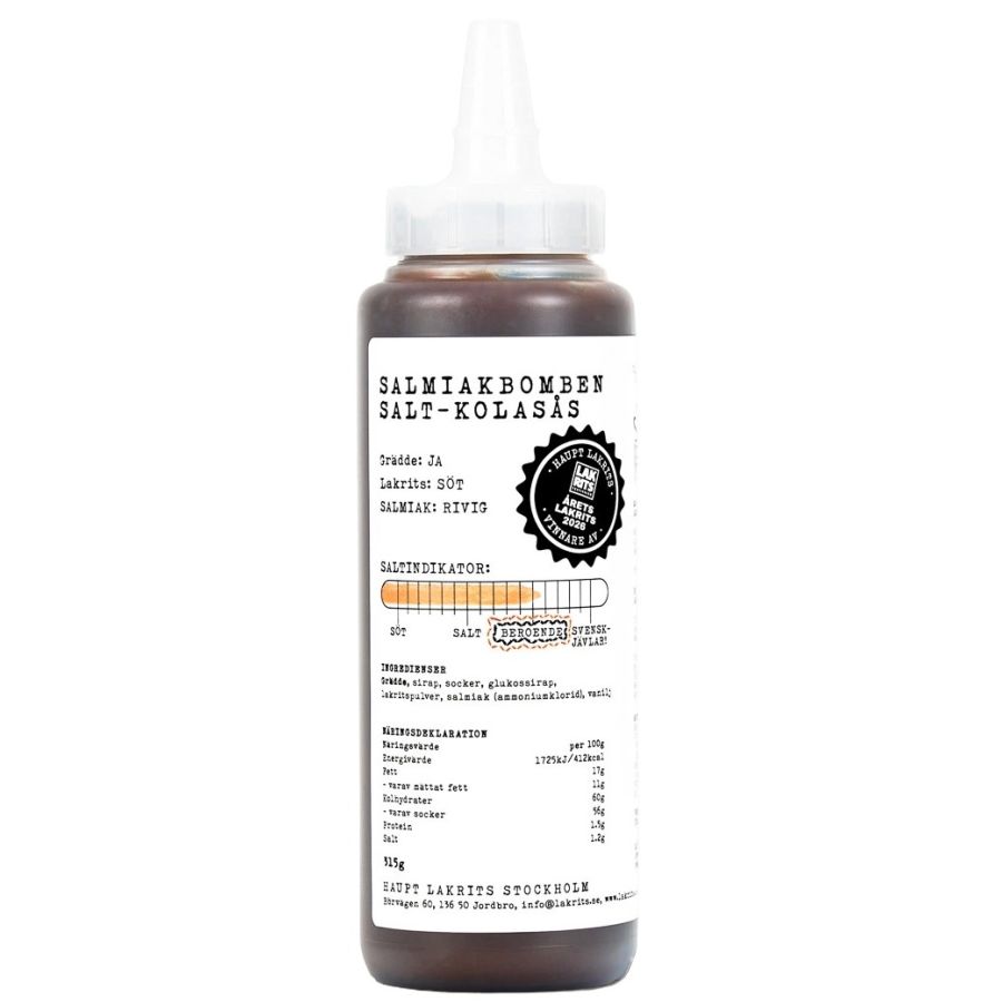 Haupt Lakrits Salmiakbomben salt-karamelsauce 315 g