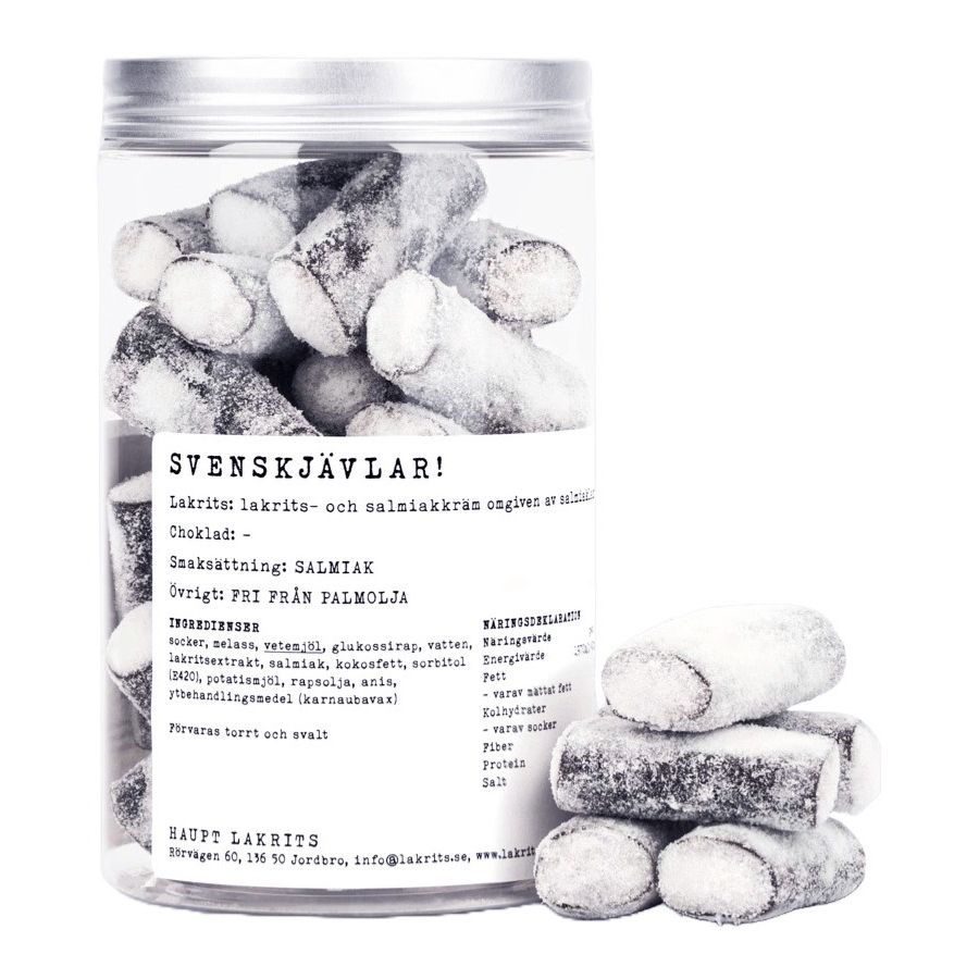 Haupt Lakrits - Svenskjævlar! 250 g