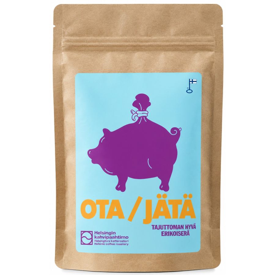 Helsingin Kahvipaahtimo Ota/Jätä Ethiopia Chelbesa 200 g kaffebønner