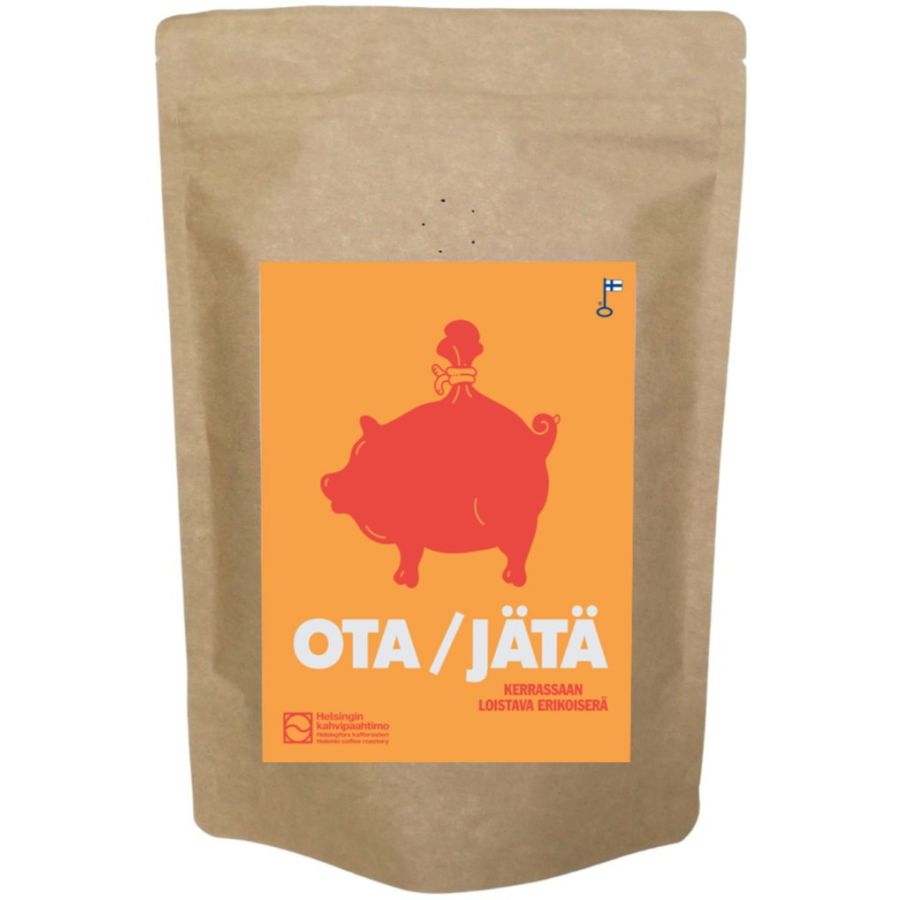 Helsingin Kahvipaahtimo Ota/Jätä Zinule Uganda 200 g kaffebønner