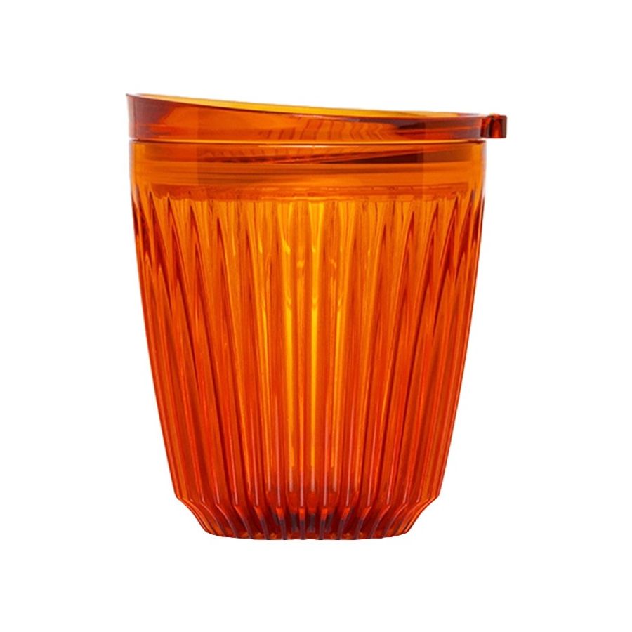 Huskee Cup Renew kop + låg, 235 ml, Amber