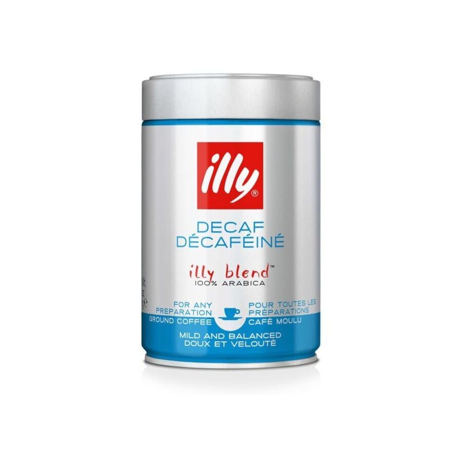 illy Espresso Decaf 250 g koffeinfri malet kaffe