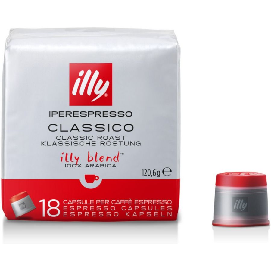 Illy Iperespresso Classico kaffekapsler 18 stk