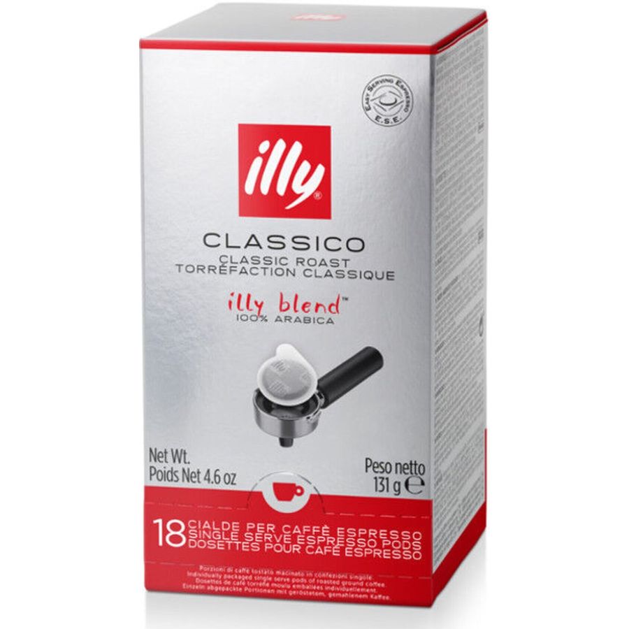 illy Classico E.S.E. espresso pods 18 stk