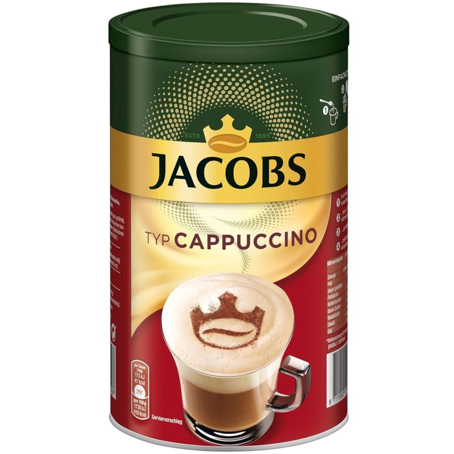 Jacobs Cappuccino instantkaffe 400 g dåse
