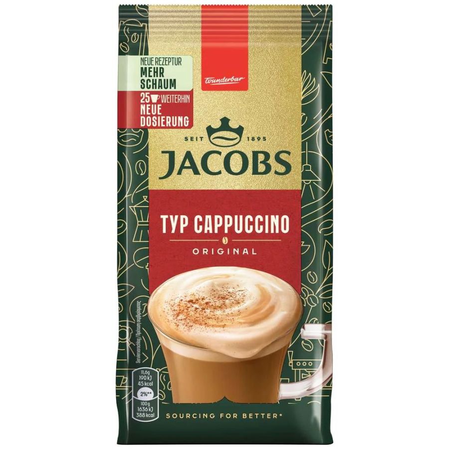 Jacobs Cappuccino Original instantkaffe 290 g