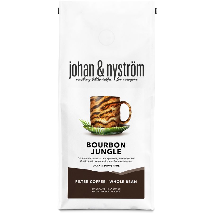 Johan & Nyström Bourbon Jungle 500 g kaffebønner