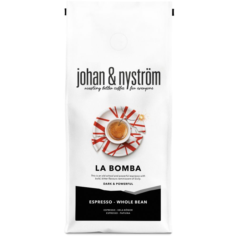 Johan & Nyström Espresso La Bomba 500 g kaffebønner