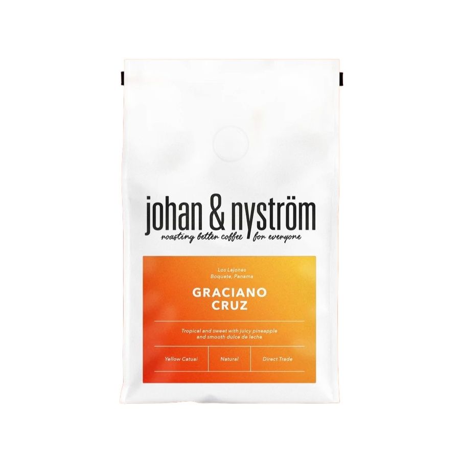 Johan & Nyström Panama Graciano Cruz Los Lajones 250 g kaffebønner