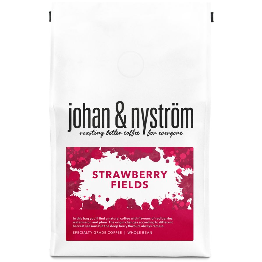 Johan & Nyström Strawberry Fields 250 g kaffebønner
