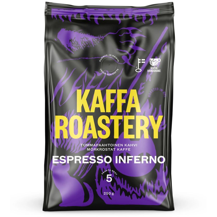Kaffa Roastery Espresso Inferno 250 g kaffebønner