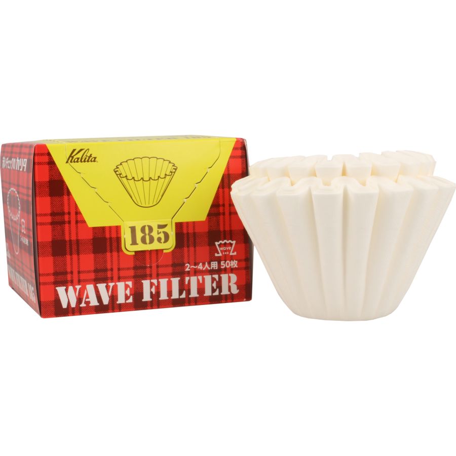 Kalita Wave #185 hvide filterpapirer 50 stk