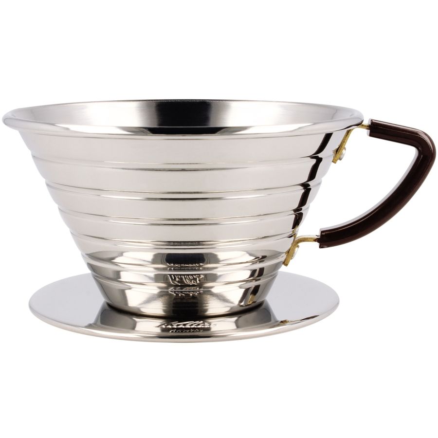 Kalita Wave #185 Stainless Steel filterholder i rustfrit stål