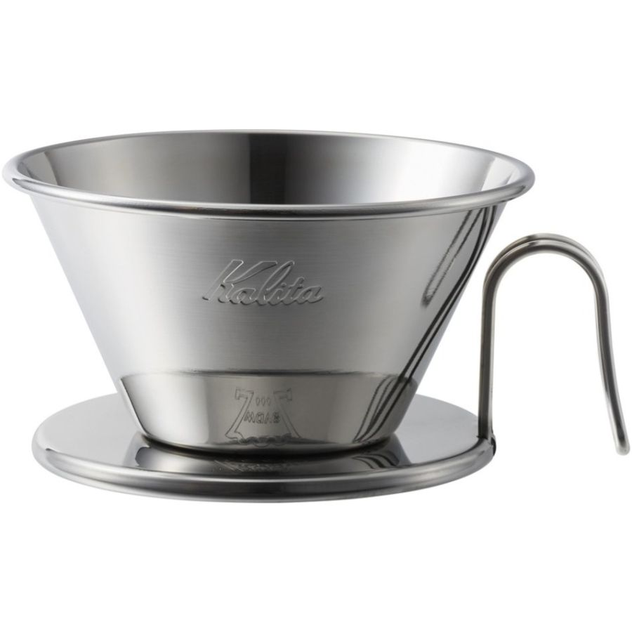 Kalita Stainless Steel Wave Dripper WDS-185 filterholder i rustfrit stål