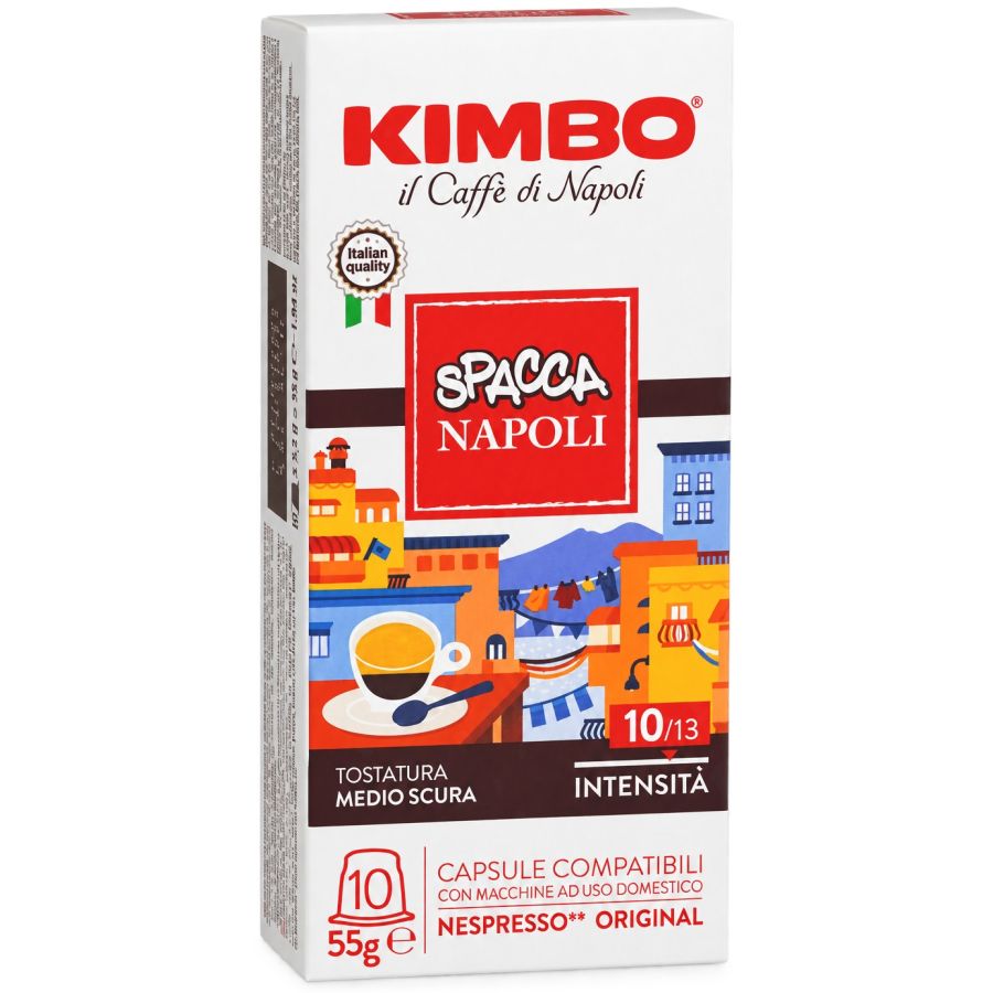 Kimbo Spacca Napoli Nespresso-kompatibel kaffekapsel 10 stk.