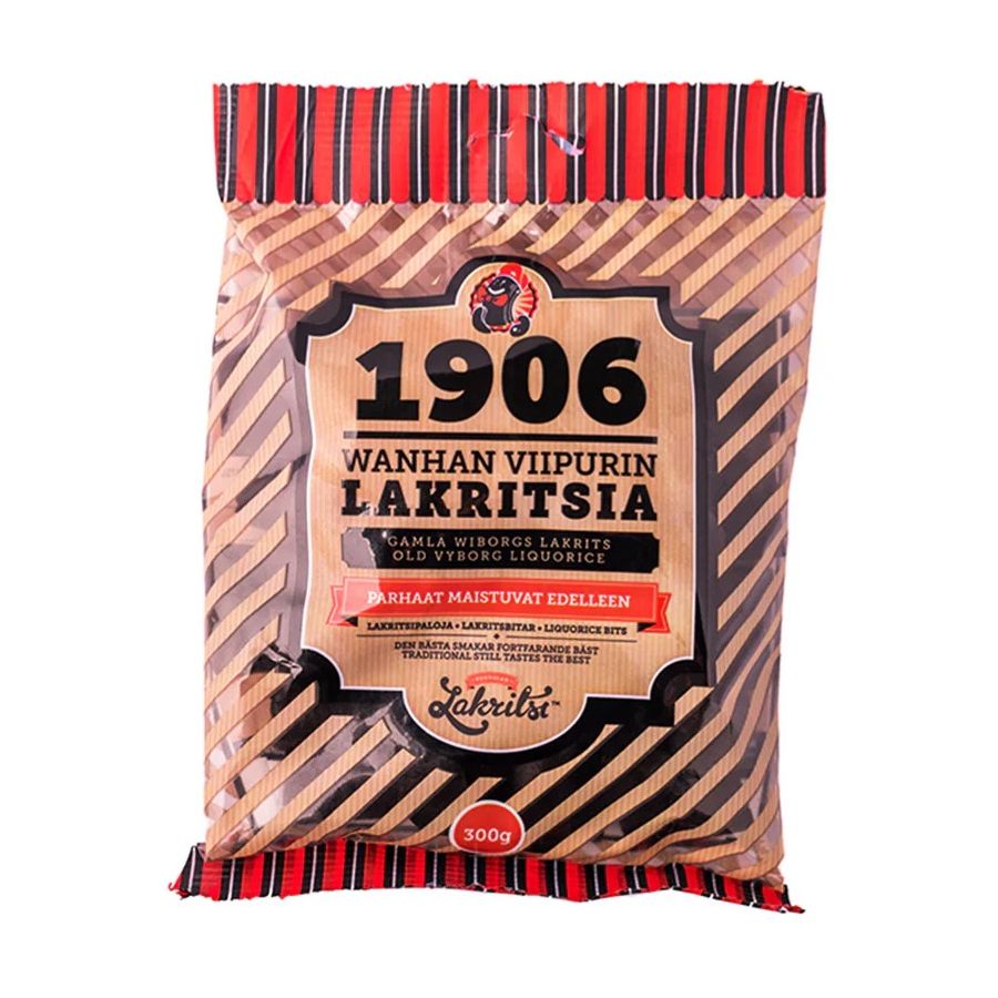 Kouvolan Lakritsi Gamle Wiborgs Lakrids 300 g