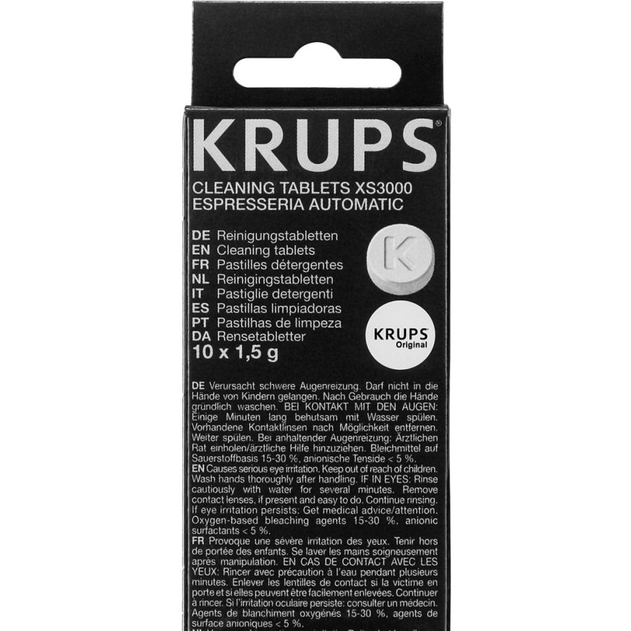 Krups XS3000 rengøringstabletter 10 stk