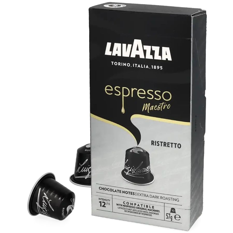 Lavazza Maestro Ristretto Nespresso-kompatibel kaffekapsel 10 stk.