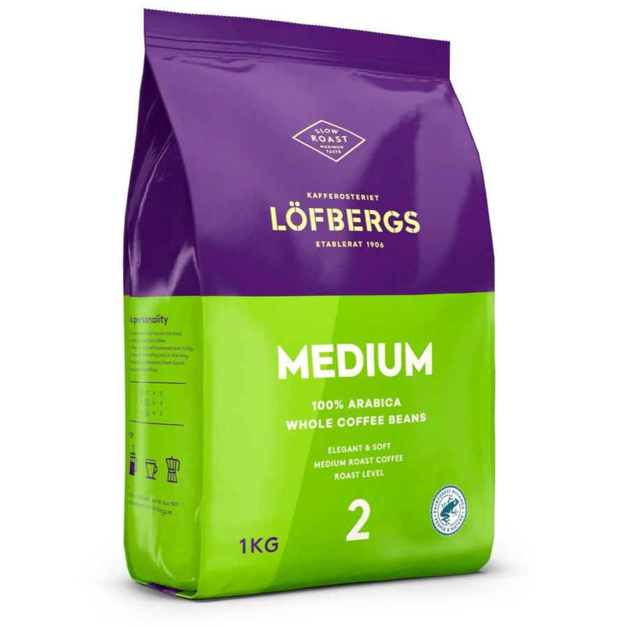 Löfbergs Me Mellemristet 1 kg kaffebønner