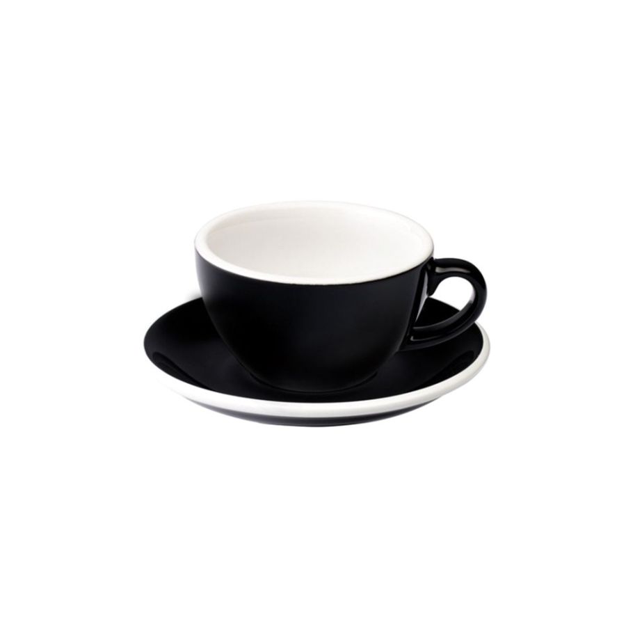 Loveramics Egg Black Cappuccino Cup 200 ml