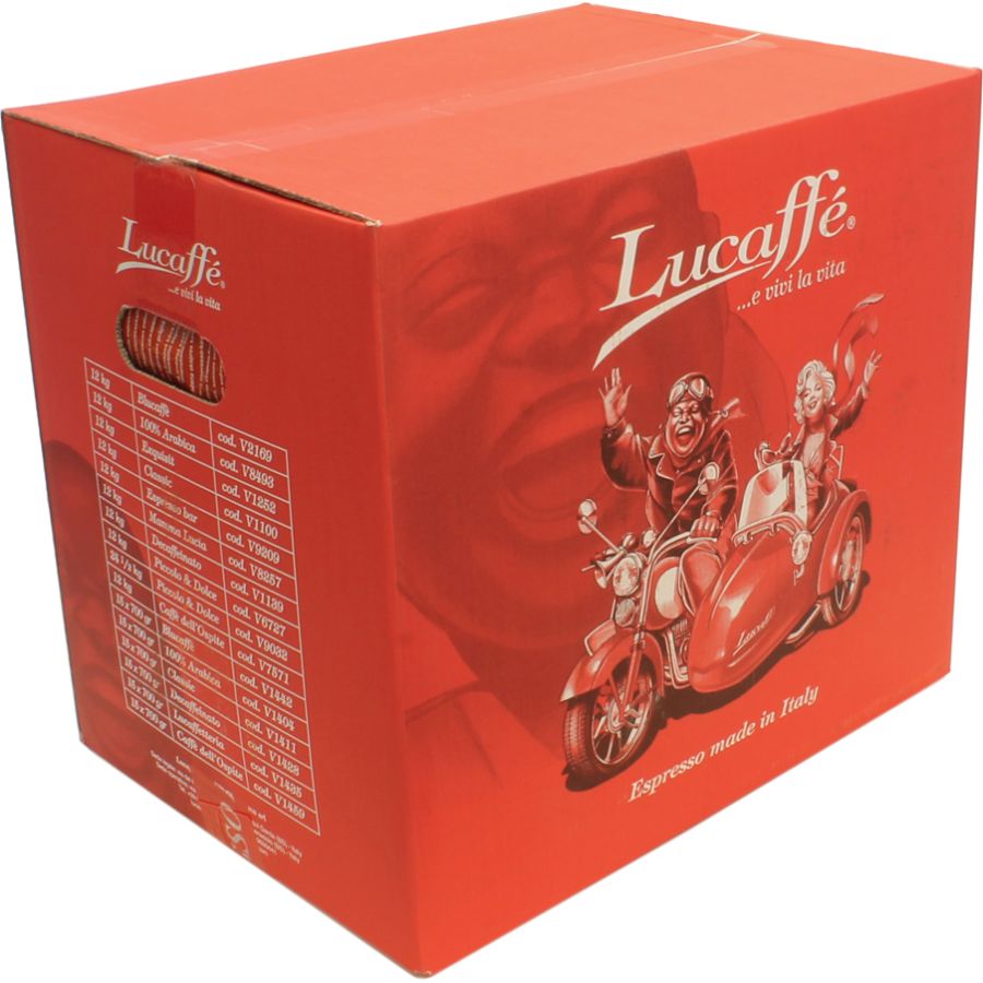 Lucaffé Mamma Lucia 12 x 1 kg kaffebønner