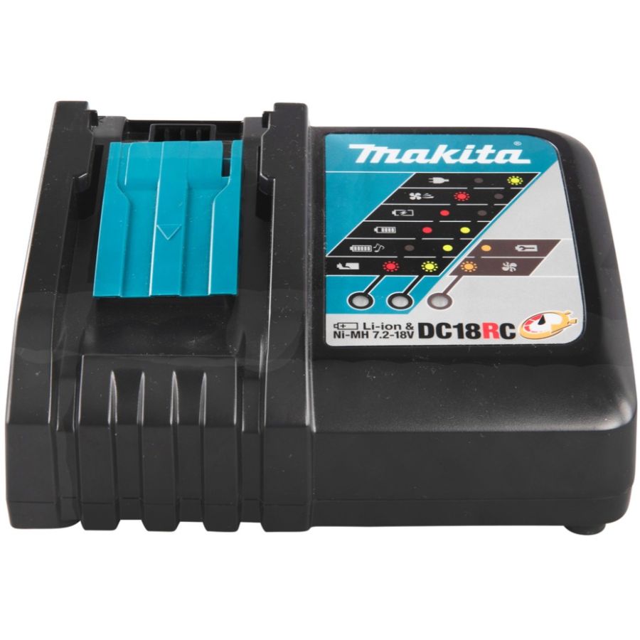 Makita DC18RC Charger For 14.4V and 18V LTX® Li-Ion Batteries