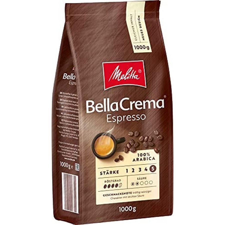 Melitta BellaCrema Espresso 1 kg kaffebønner