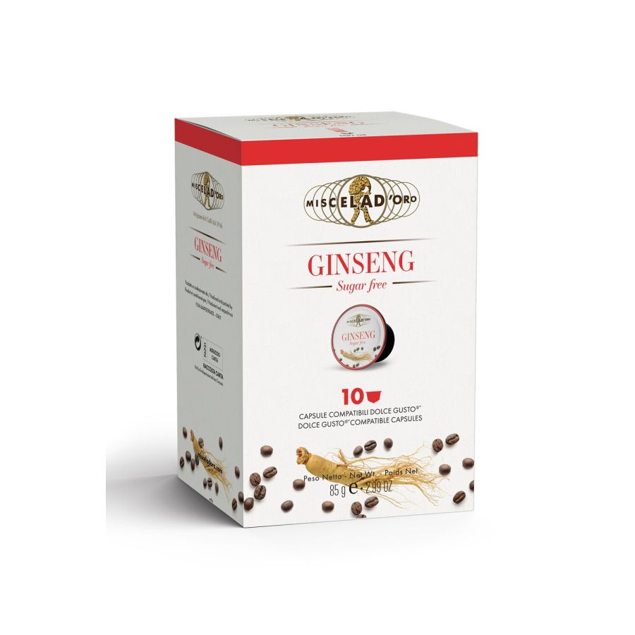 Miscela d'Oro Ginseng Sukkerfri - Dolce Gusto®-kompatible kapsler 10 stk.