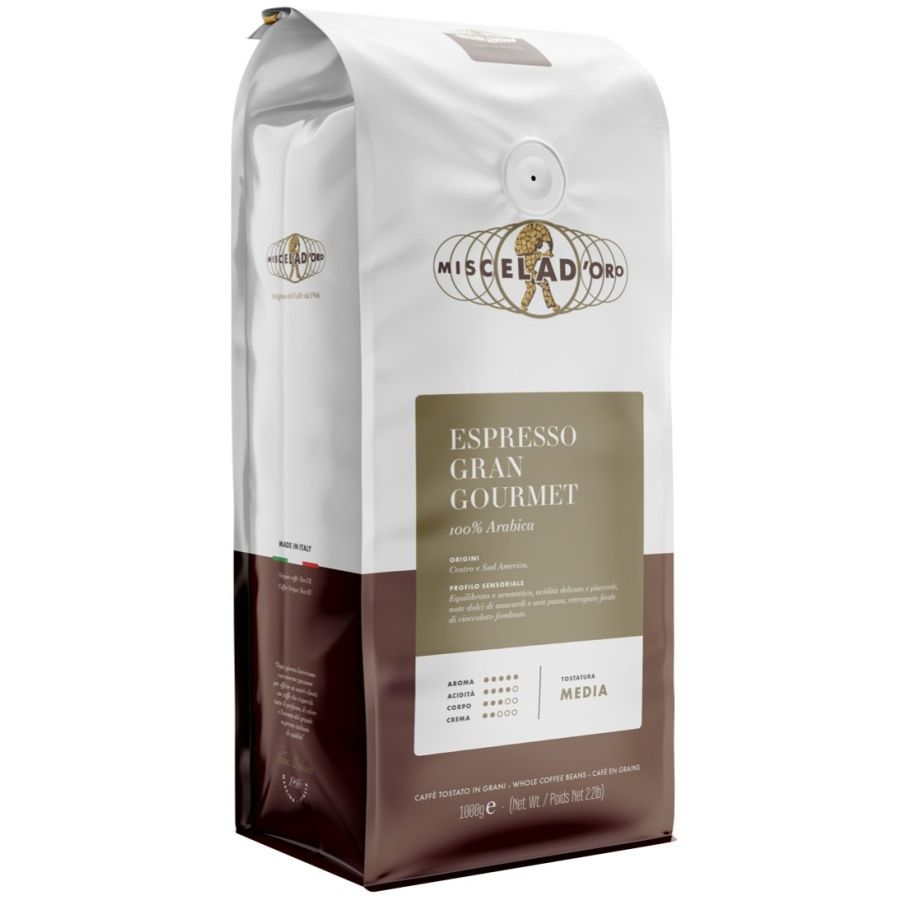 Miscela d'Oro Gran Gourmet 100 % Arabica 1 kg kaffebønner