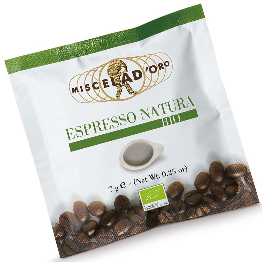 Miscela d'Oro Espresso Natura ESE espresso pods 150 stk