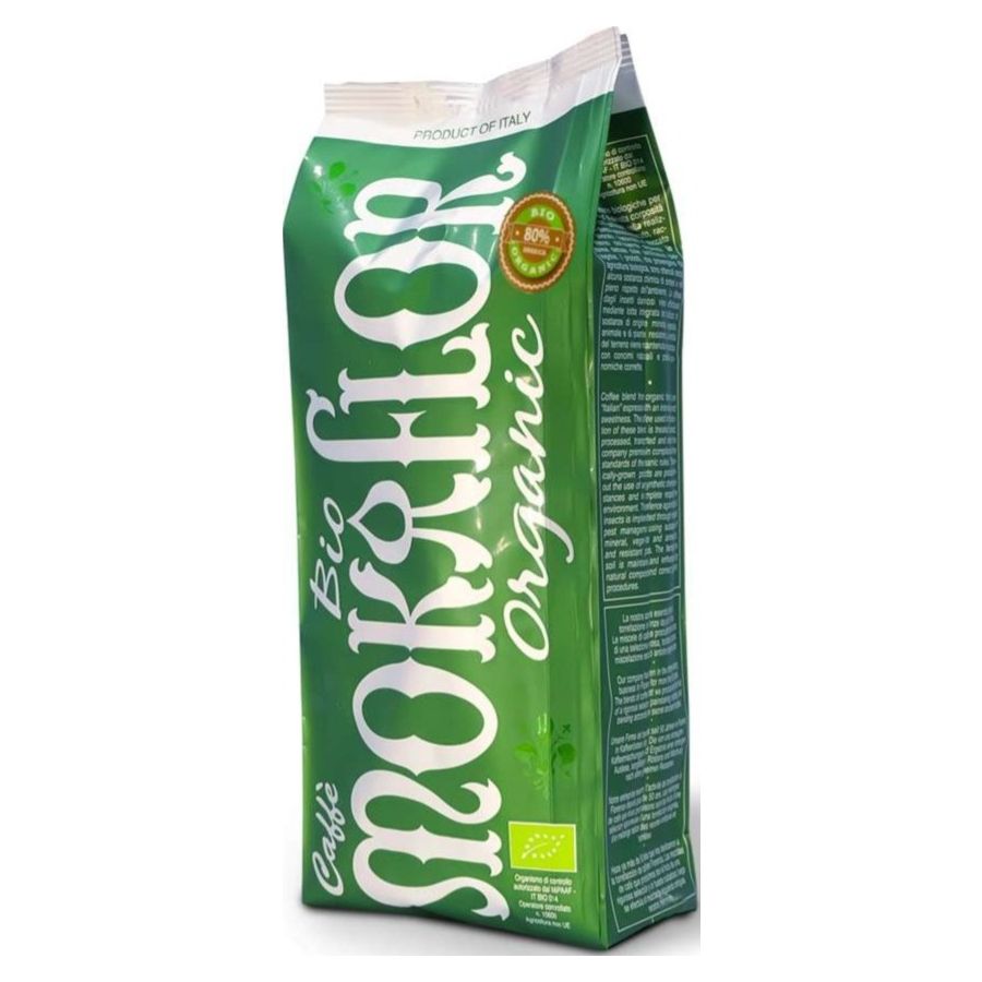 Mokaflor Bio Organic 80 % Arabica 1 kg kaffebønner