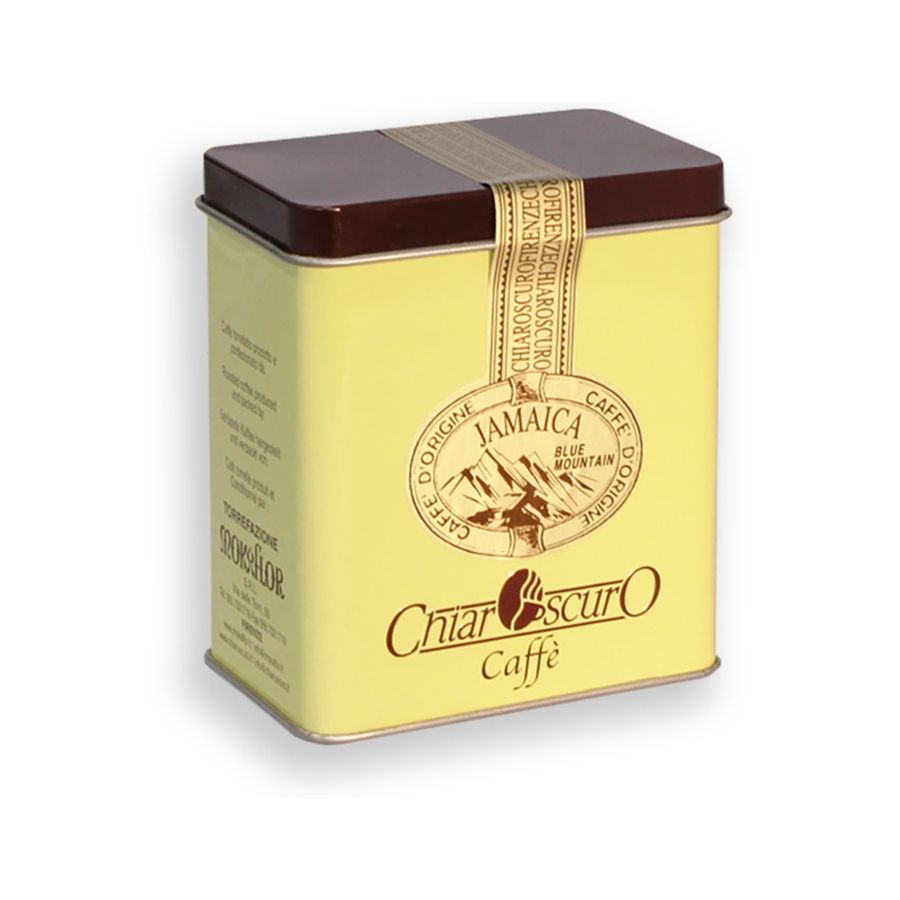 Mokaflor Chiaroscura Jamaica Blue Mountain kaffebønner 125 g metalboks