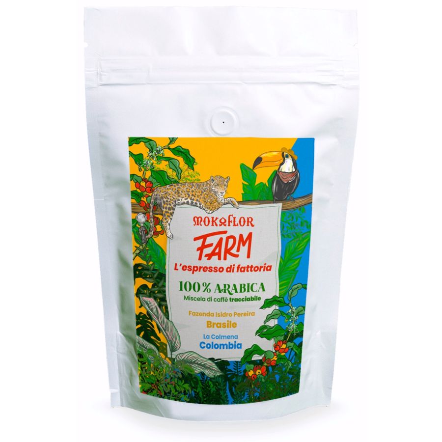 Mokaflor FARM 100 % Arabica 250 g kaffebønner