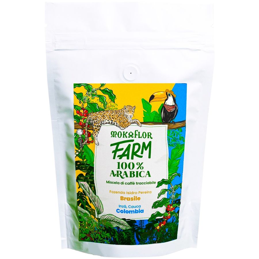 Mokaflor FARM 100 % Arabica 250 g kaffebønner