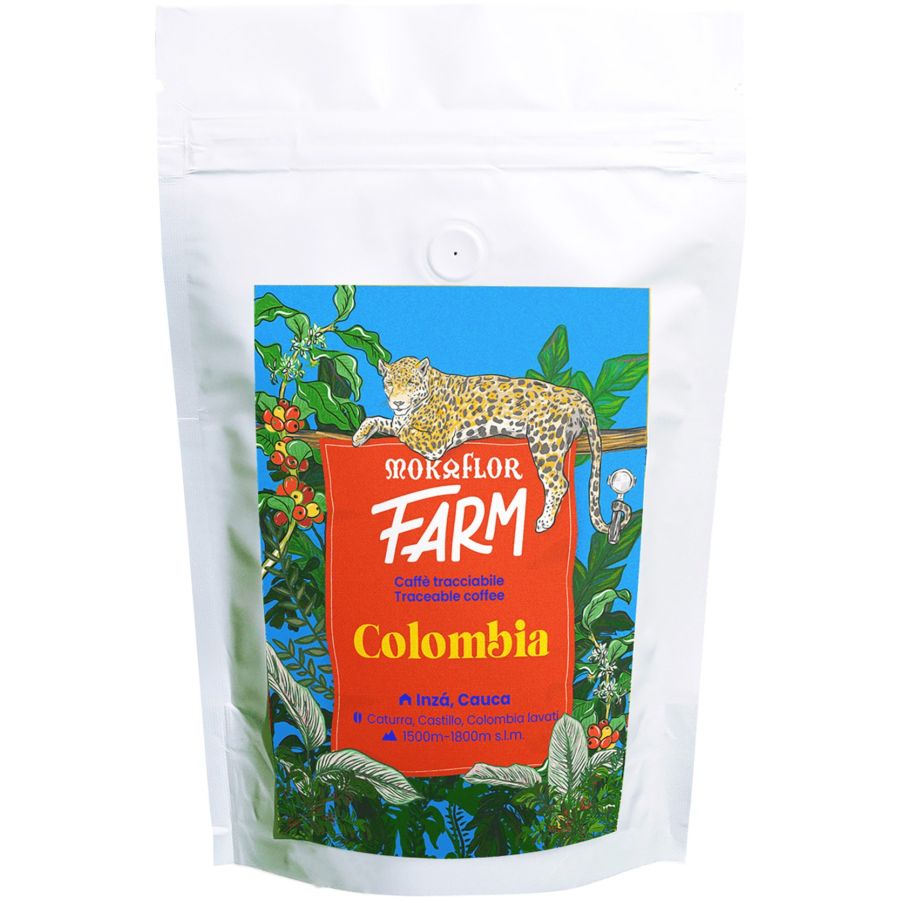 Mokaflor FARM Colombia Inzà Cauca 250 g kaffebønner