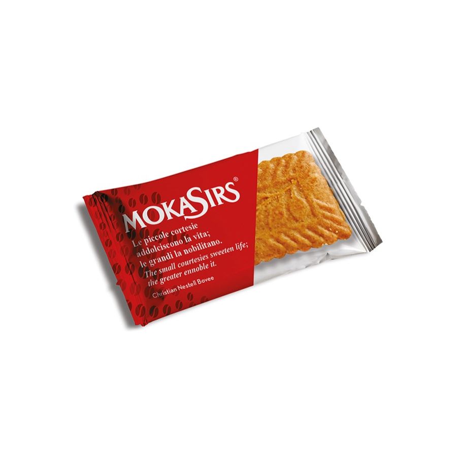MokaSirs karamelliserede kiks, 300 stk. enkelt pakket
