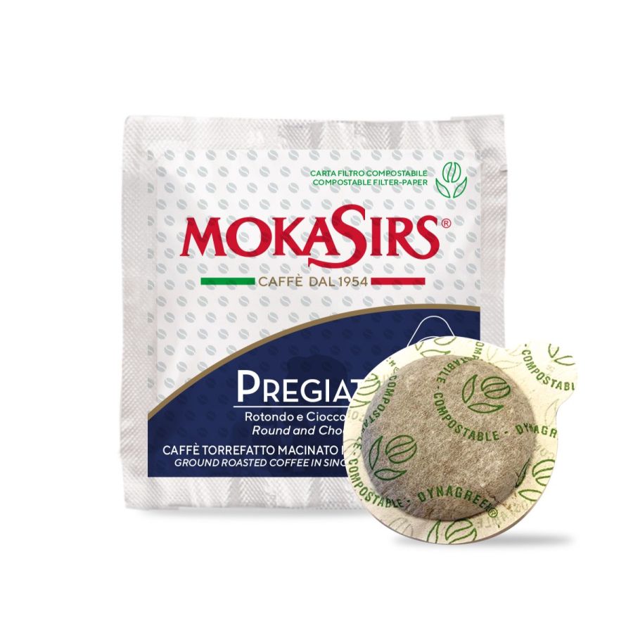 MokaSirs Pregiato espresso pods 200 stk