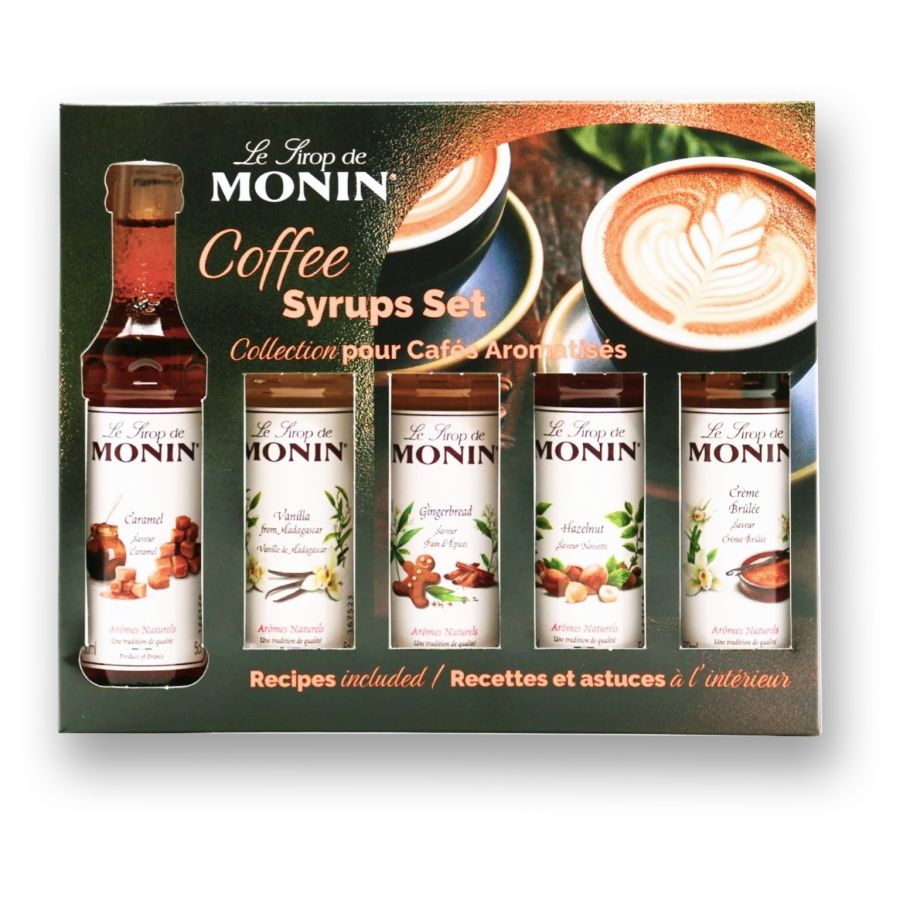 Monin Monin Coffee Set 5 x 50 ml sirup