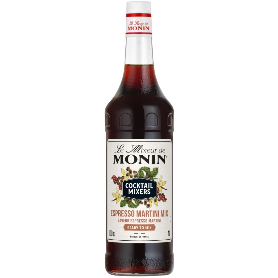 Monin Espresso Martini Cocktail Mixer 1 l