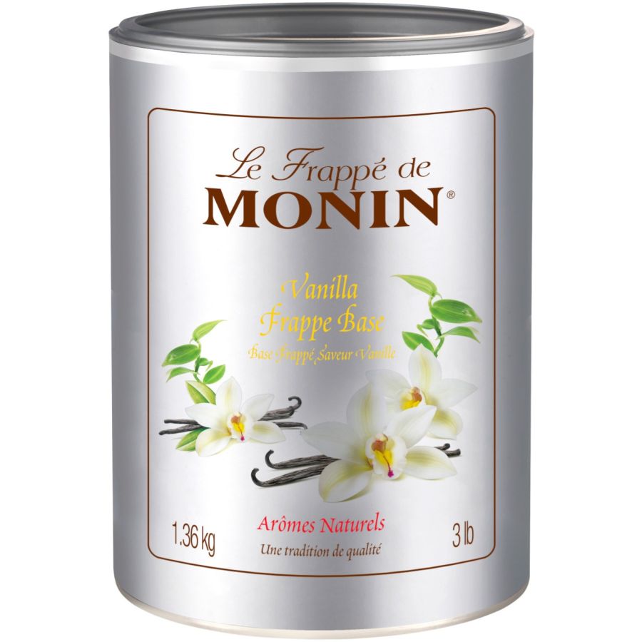 Monin Le Frappé Powder Base 1,36 kg, vanilje