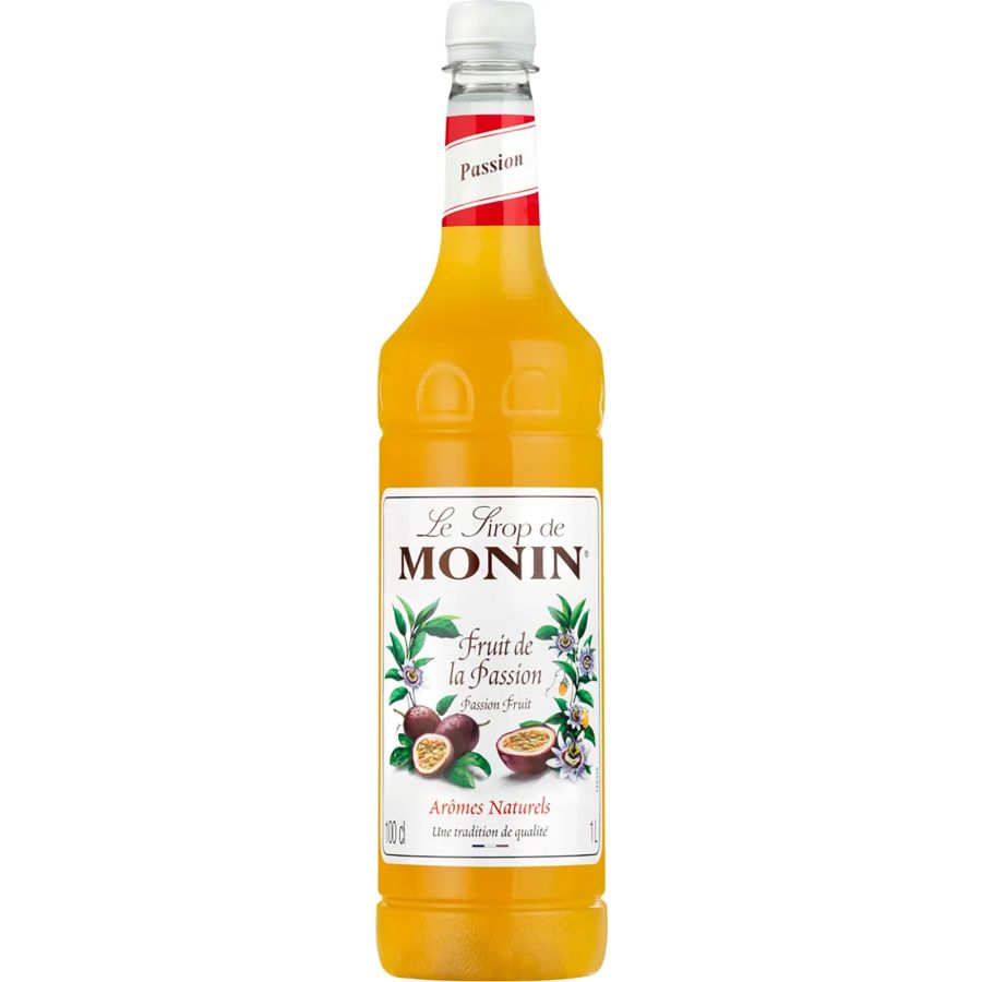 Monin Passion Fruit Syrup 1 l PET Bottle