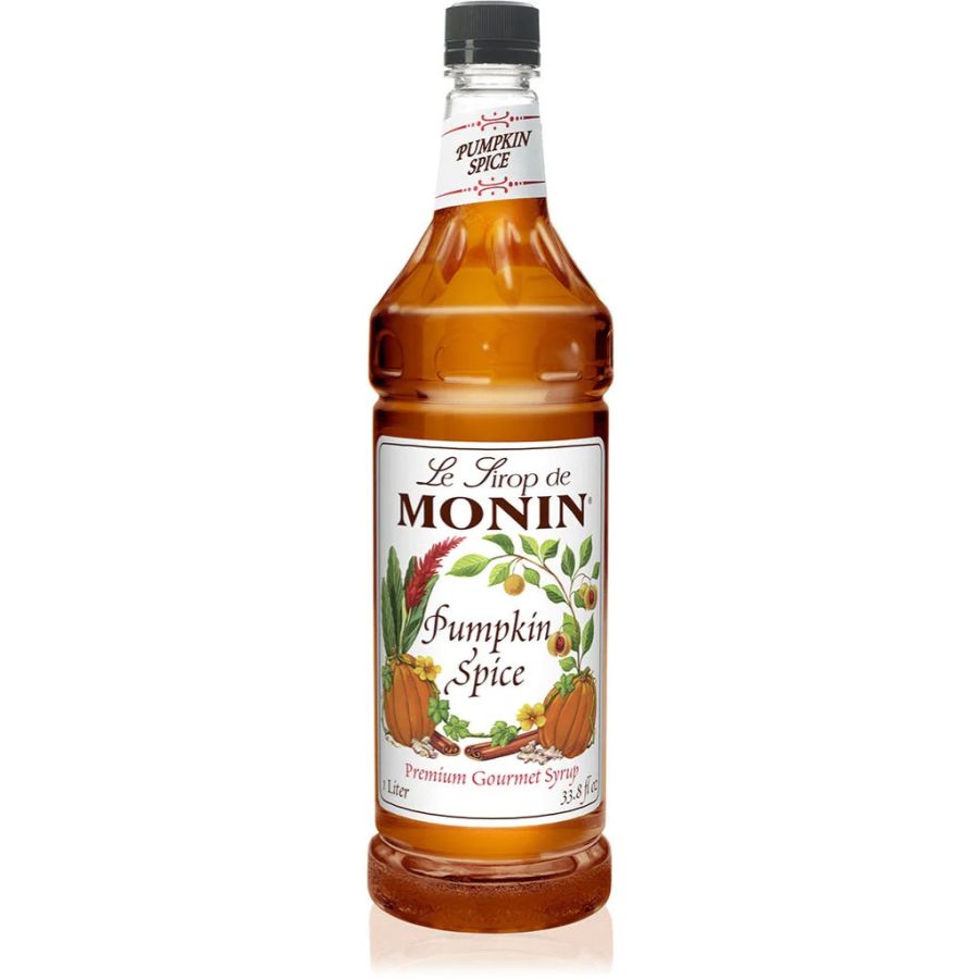 Monin Pumpkin Spice sirup 1 l PET-flaske